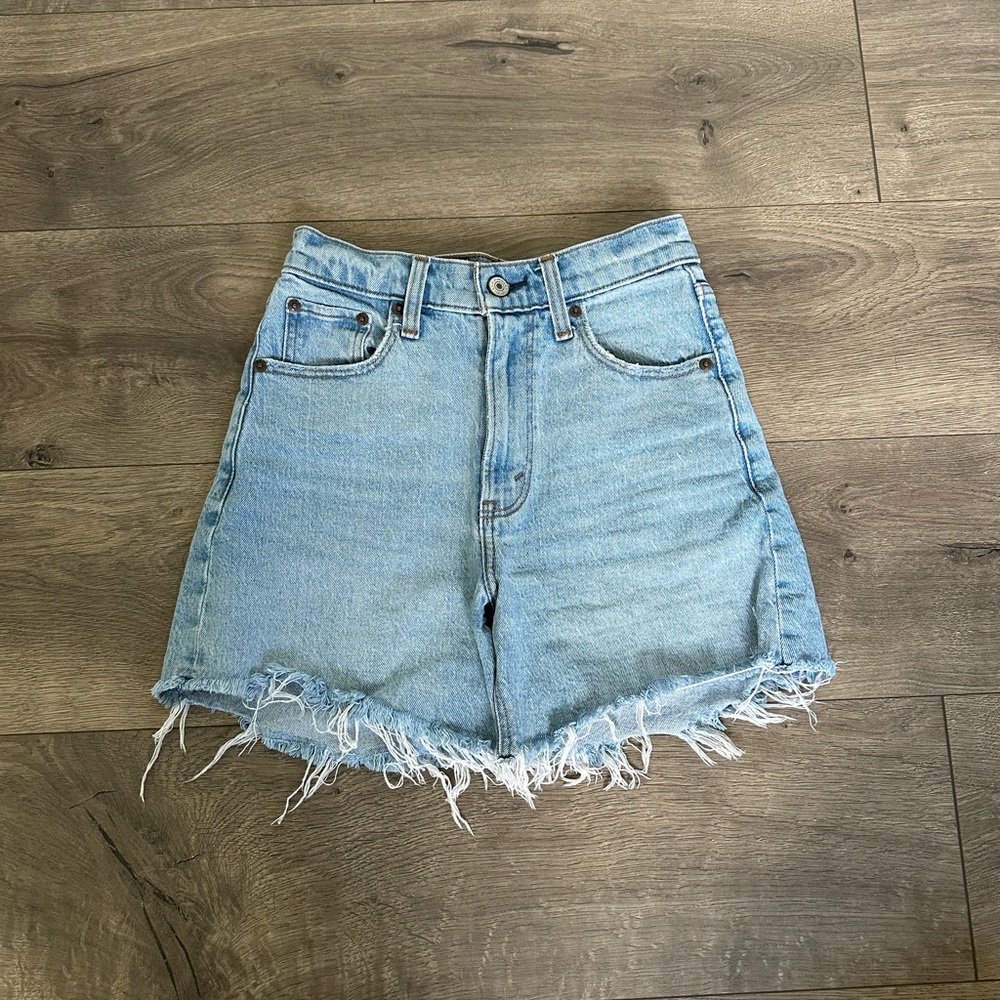Abercrombie Light Denim Shorts